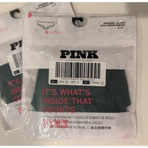 QTY 2 PINK Period Hiphugger Panty NEW In color Green